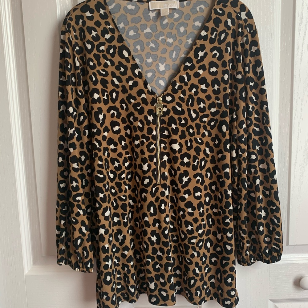 Michael Kors| Leopard Print Top